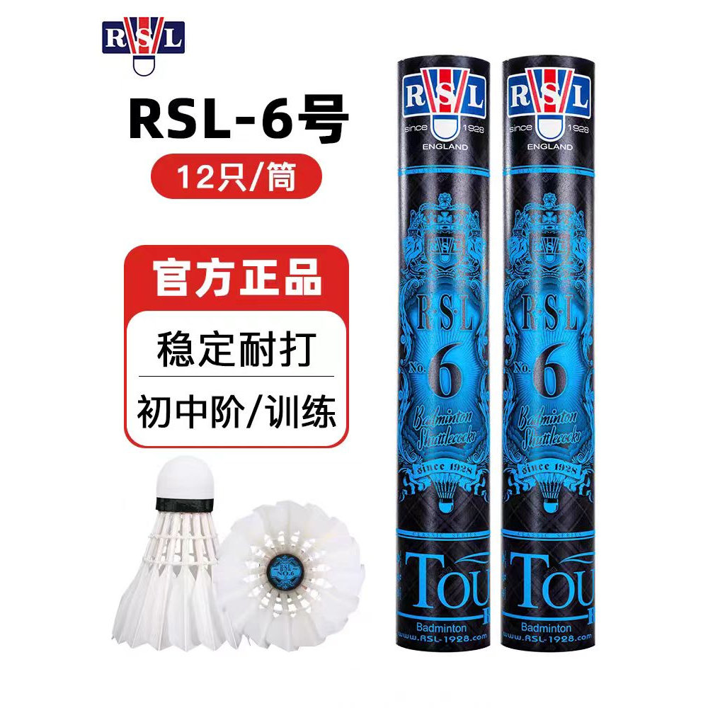 rsl亚狮龙羽毛球耐打专业训练