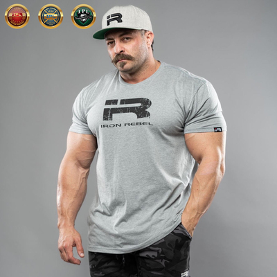 美国IronRebel正品短袖T恤Forged Tee灰色锻造者IR经典上衣训练