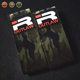 美国IronRebel绑膝护膝OutlawKneeWraps力量举健身训练运动护具
