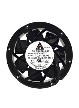 全新台达 TDA1748AG-9M13 17251 DC48V 2.22A 17CM 防水散热风扇