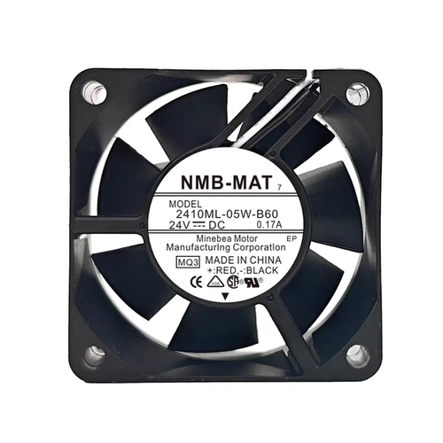 全新NMB-MAT7 2410ML-05W-B60 6025 6CM 0.17A 24V变频器散热风扇