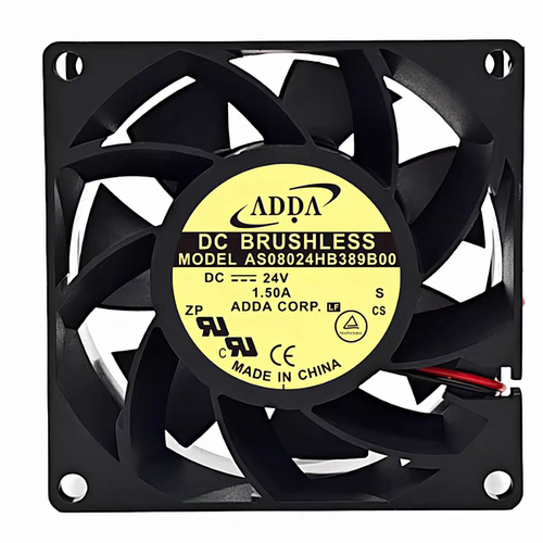 ADDA协禧AS08024HB389B00 24V 1.5A 8CM 8038汇川 变频器散热风扇