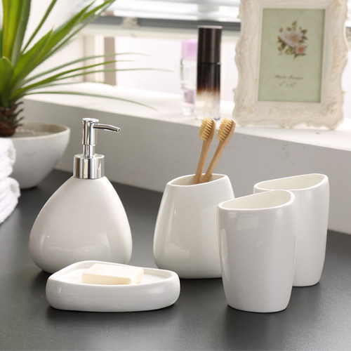 陶瓷洗漱套装漱口杯浴室用品
