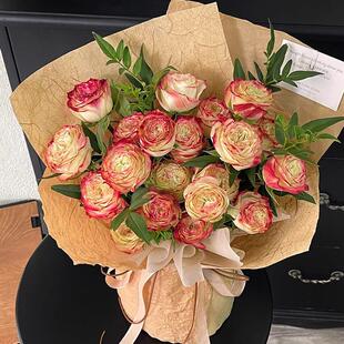 苹果杰克玫瑰花束鲜花速递全国同城配送圣诞节北京上海广州杭州店