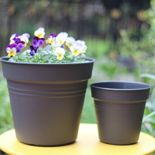 新品环球塑料花盆 种植盆 霍伦系列 标准盆170   标准260  加仑盆
