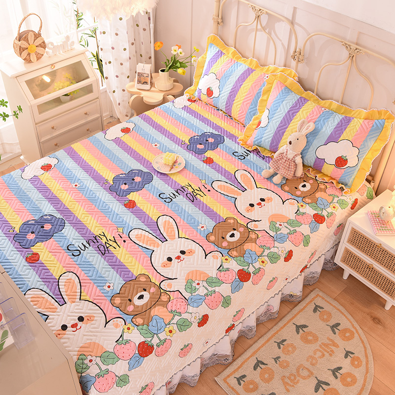 全棉榻榻米床蓋四季通用炕罩