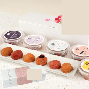 日本直郵 紀州南高梅 梅乾 試用套裝 蜂蜜梅紫蘇梅鰹魚梅60g×6種，可領58元優惠券