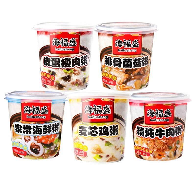 海福盛FD冻干粥皮蛋瘦肉粥