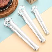 食物夹面包夹卡通猫爪304不锈钢食品夹奶茶店餐厅柠檬夹商业厨房