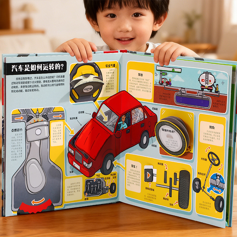 乐乐趣汽车王国立体交通工具