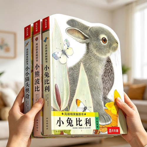 【新款升级】触摸书婴儿绘本早教