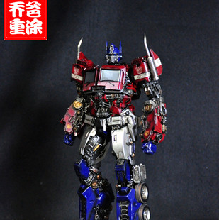 乔爸重涂 3A threezero 擎天柱  变形金刚外传 电影6  DLX 合金