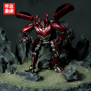 乔爸重涂 SS71迪诺 DINO 变形金刚外传电影版 3C现货 孩之宝 上色