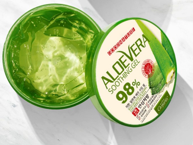 修复肌肤芦荟胶免洗舒缓祛痘