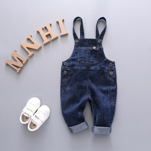 长裤牛仔牛仔背带裤牛仔裤儿童