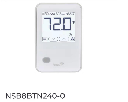江森自控BACnet网络面板NSB8BHC240温度TEMP湿度3%RH二氧化碳CO2