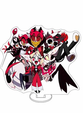 地狱客栈 极恶老大Hazbin Hotel 夏利 维姬 阿拉斯托 亚克力立牌