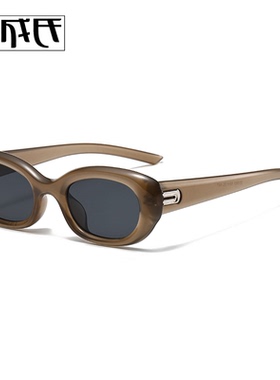 椭圆太阳镜遮阳韩版小红书