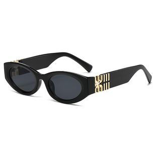 偏光新款 杨树林复古高级感太阳镜男女 11w猫眼M94墨镜女ROSE同款