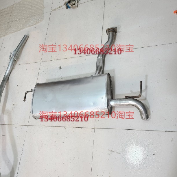 适配于15/16/17款年2.0四驱现代IX25排气管后节消声器尾段