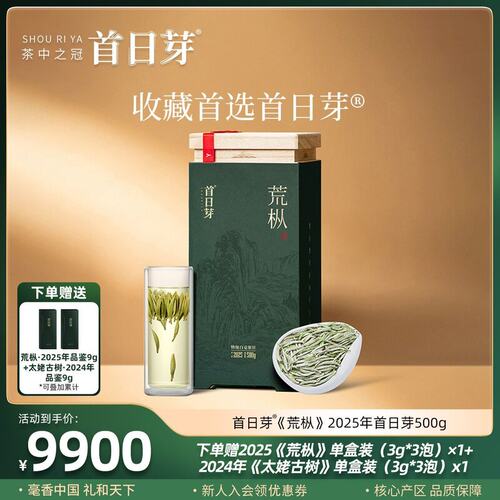 首日芽荒枞收藏装 2025首采新茶特级白毫银针福鼎白茶茶叶500g