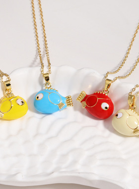 多巴胺卡通可爱滴油丑萌小胖鱼儿