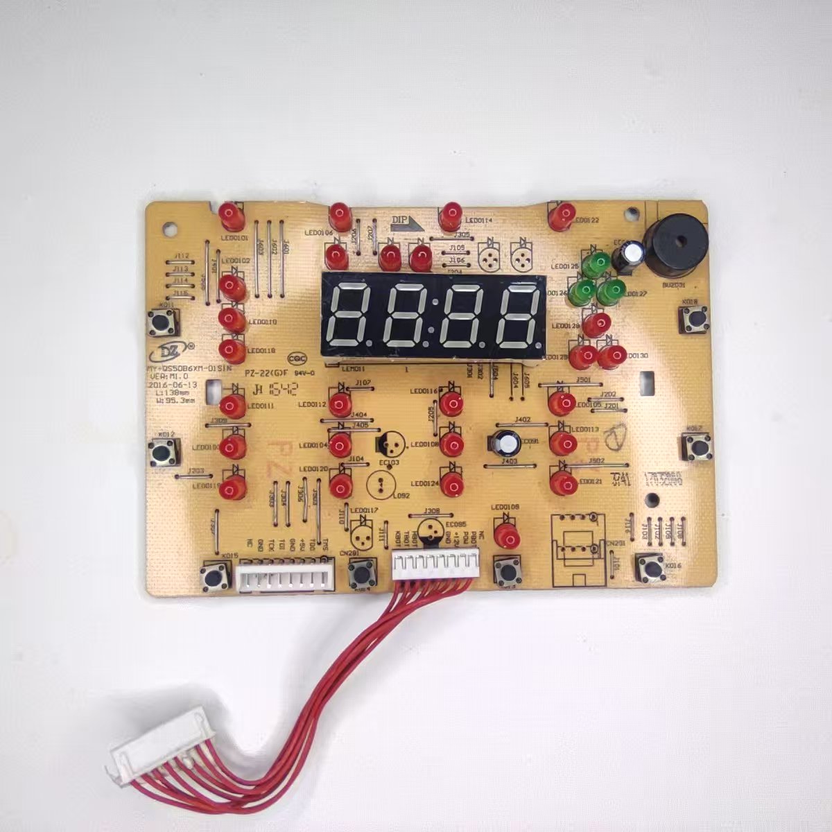 适用美的电压力锅配件MY-QS50B6XM-01 SIN控制板灯板显示板按键板