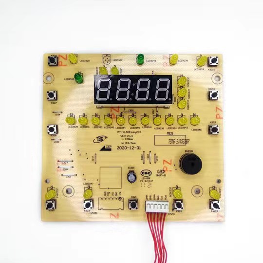 适用美的电压力锅配件按键MY-YL50Easy202显示板/灯板/电脑控制板