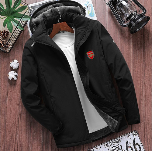 阿森纳队球迷纪念品冬装棉服外套