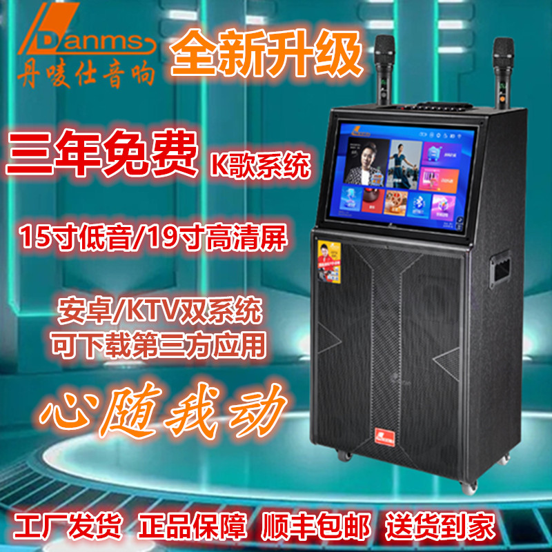 丹唛仕户外大功率K歌音箱图片
