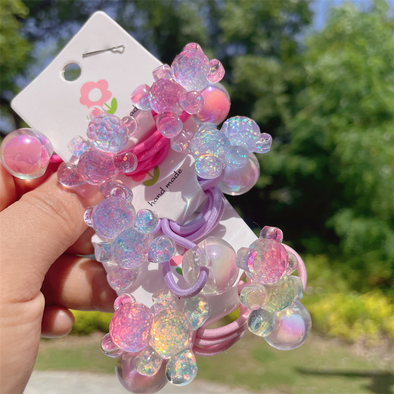 可爱卡通皮筋绕绕头绳