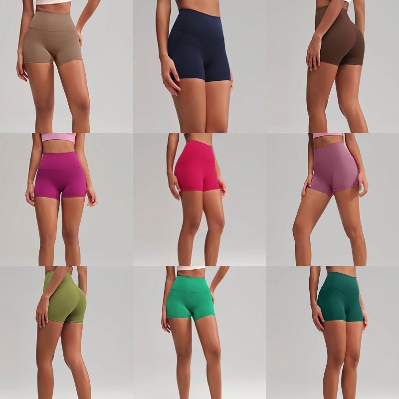 优卡莲瑜伽新款免穿内裤高腰热裤无尴尬线运动短裤跑步健身APW024,运动/瑜伽/健身/球迷用品,瑜伽中/短裤,淘宝优惠券,粉丝福利购,淘宝优惠卷