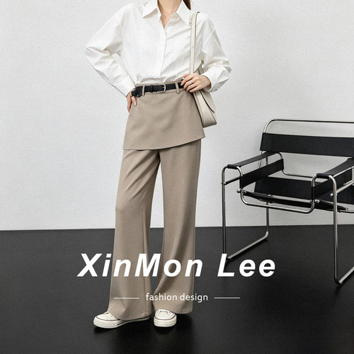 【免费试穿】XinmonLee休闲裤