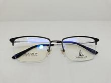 正品美洲豹纯钛眉毛半框近视镜框商务男款变色时尚配镜 MK-7085