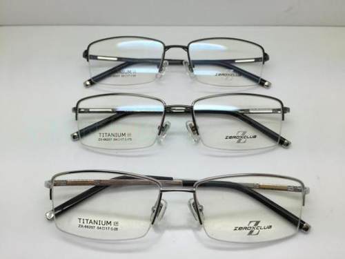 专柜正品古天乐代言皇家乐园新纯钛眼镜半框眼镜近视镜 ZX-66207