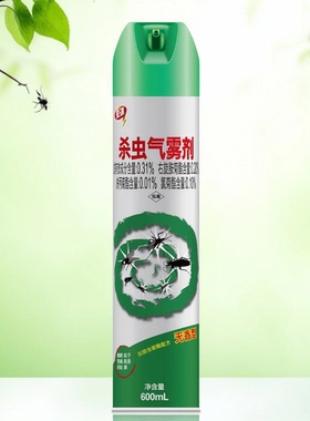 安速ARS杀虫气雾剂600ml无香 蚊子蟑螂跳蚤螨虫家用杀虫喷雾