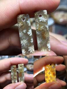 4珊瑚玉耳坠耳环925银手串珠手链耳饰脚链复古汉服锁骨坠旗袍滴流