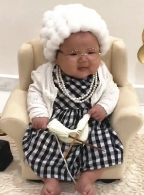 新生婴儿满月百天小沙发摄影道具