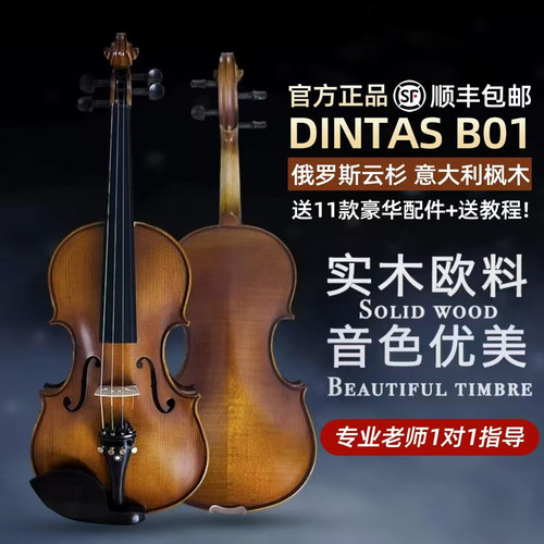 丁塔斯专业级小提琴音色棒材质好