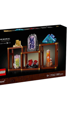 乐高创意IDEAS系列21362矿石藏品儿童益智玩具拼搭积木男女孩礼物