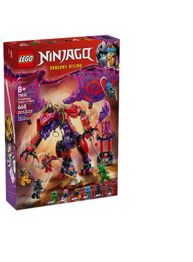 LEGO乐高71832混沌猛龙雷牙幻影忍者拼插积木模型益智玩具礼物