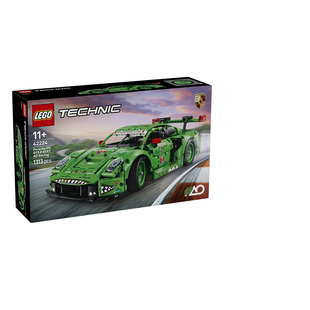 乐高机械组系列42224保时捷911 GT3赛车男孩儿童积木玩具新年礼物