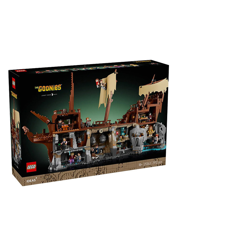 LEGO乐高ideas系列21363七宝奇谋轮船拼搭积木玩具男女孩礼物正版