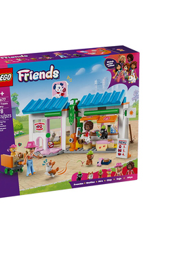 乐高女孩好朋友系列42677可爱小狗面包店女孩拼搭积木玩具礼物