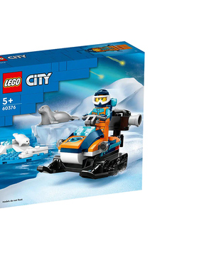 乐高城市系列60376极地摩托儿童益智拼装玩具积木礼物摆件