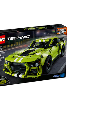 LEGO乐高正品积木拼搭玩具机械科技42138福特野马谢尔比GT500男孩