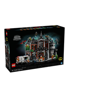 LEGO乐高76300阿卡姆疯人院超级英雄系列男女拼搭积木玩具礼物