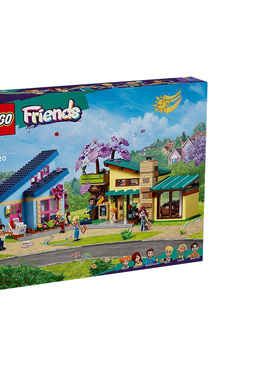 乐高LEGO好朋友42620斜顶树屋儿童益智拼装玩具积木摆件礼物男女