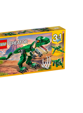 乐高积木拼装创意百变3合1系列31058凶猛霸王龙男孩儿童益智玩具