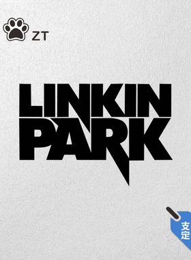 林肯公园Linkin Park镂空流行金属摇滚汽车贴纸反光后窗改装车贴